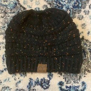 CC bun beanie
